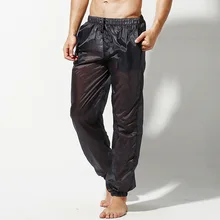 Бренд DESMIIT пляжные брюки сексуальные ультра-тонкие быстросохнущие пляжные шорты летние повседневные брюки для мужчин