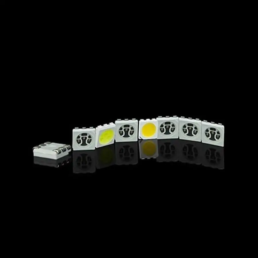 100 шт. красный 5050 SMD светодиодные диоды | Электронные компоненты и принадлежности