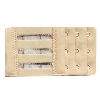 

Women Bra Extender 3 Rows 3 Hooks Elastic Lengthen Clasp for Underwear TC21
