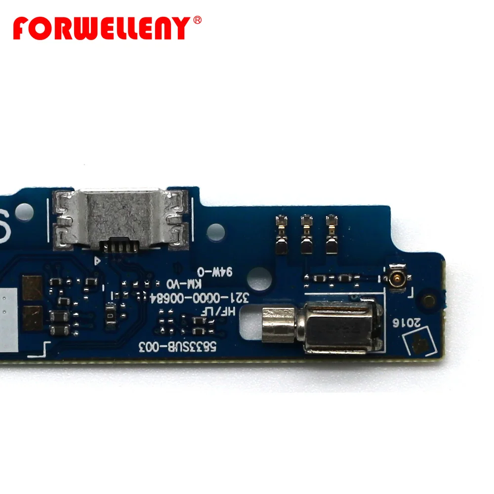 Для ASUS zenfone GO ZB450KL USB зарядное устройство Порт PCB Нижняя плата схемы с микрофоном