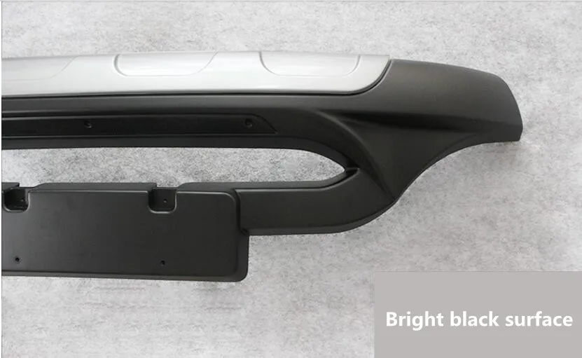 ABS хром автомобиль передние+ задние защитные бамперы защита противоскользящая пластина подходит для PEUGEOT 3008 2013