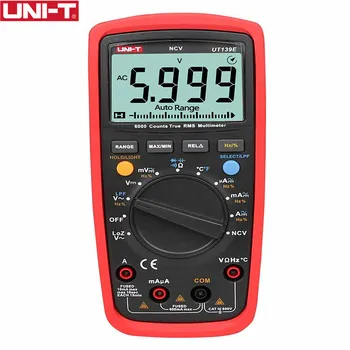 

True RMS Digital Multimeter Temperature Probe LPF pass filter LoZ LoZ (low impedance input) function/Temperature test EB UT139E