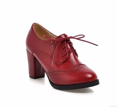 Женские ботинки с острым носком на толстом квадратном каблуке размеры 34 43|high heels