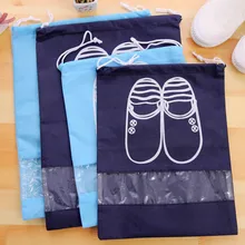 10 шт портативный нетканый Анти-пыль мешок обуви водонепроницаемая обувь Органайзер для сумки Прямая