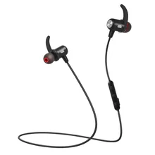 Спортивные Bluetooth 4,1 беспроводные стерео шейные наушники-вкладыши магнитные