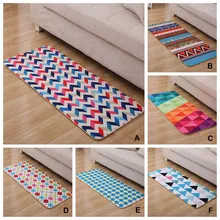 Виды прямоугольных плотных пушистых ковров, домашние коврики, Противоскользящие коврики для йоги-геометрические Коврики для спальни, столовой, коврик для фитнеса