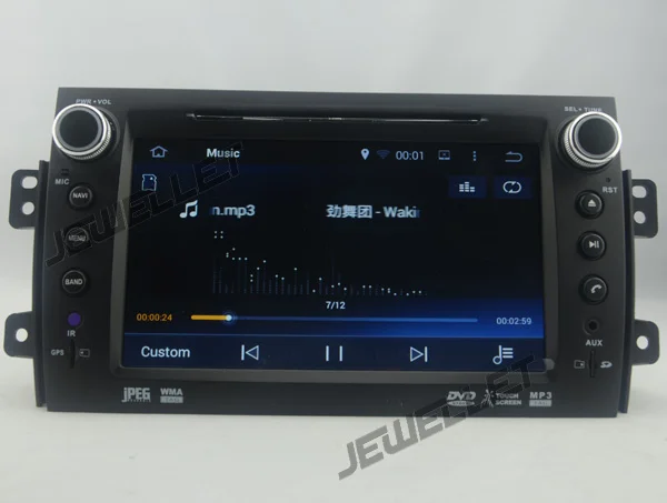 Excellent Octa core IPS screen  Android 9.0 Car DVD GPS radio Navigation for 2007-2013 suzuki SX4 Fiat Sedici with 4G/Wifi,DVR,OBD,1080P 3