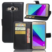 Luxury Wallet PU Leather Back Cover Phone Case For Samsung Galaxy J2 Prime G532 G532F SM-G532F Case 5.0 Inch Flip Protective Bag