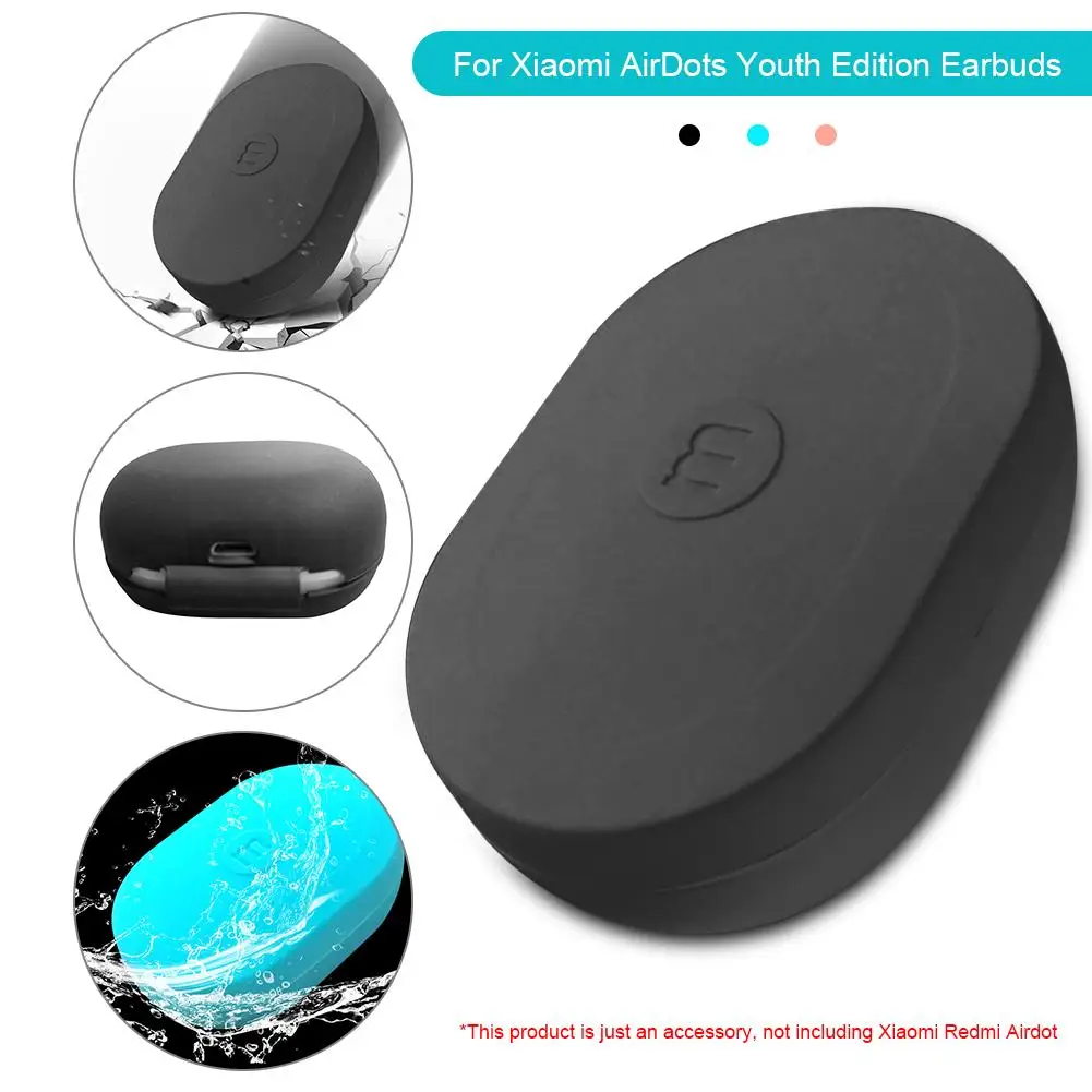 Популярный защитный чехол силиконовый для AirDots Youth Edition Redmi беспроводные Bluetooth