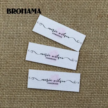 

96 pieces Custom logo labels / brand labels, personalized name tags for children, iron on,Custom Clothing Labels,Name Tags