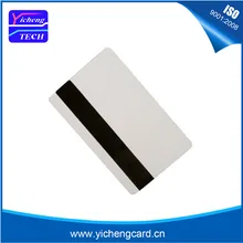 200 шт. пустой Пластик cr80 HiCo карт с магнитной полосой стандарт iso Размер для печати белые пластиковые карты