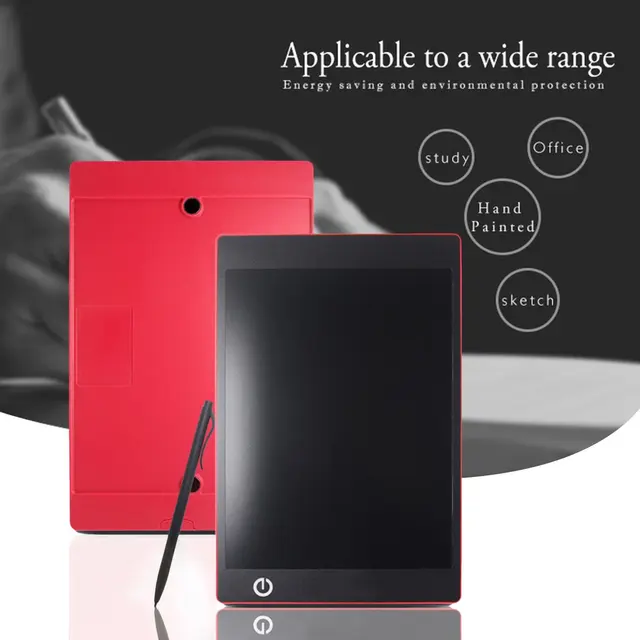 Cheap 9.7 Inches RED Color LCD Screen Writing Pad Digital Drawing Pad Handwriting Board For Home Office Portable Electric Board Cheap 9.7 Inches RED Color LCD Screen Writing Pad Digital Drawing Pad Handwriting Board For Home Office Portable Electric Board