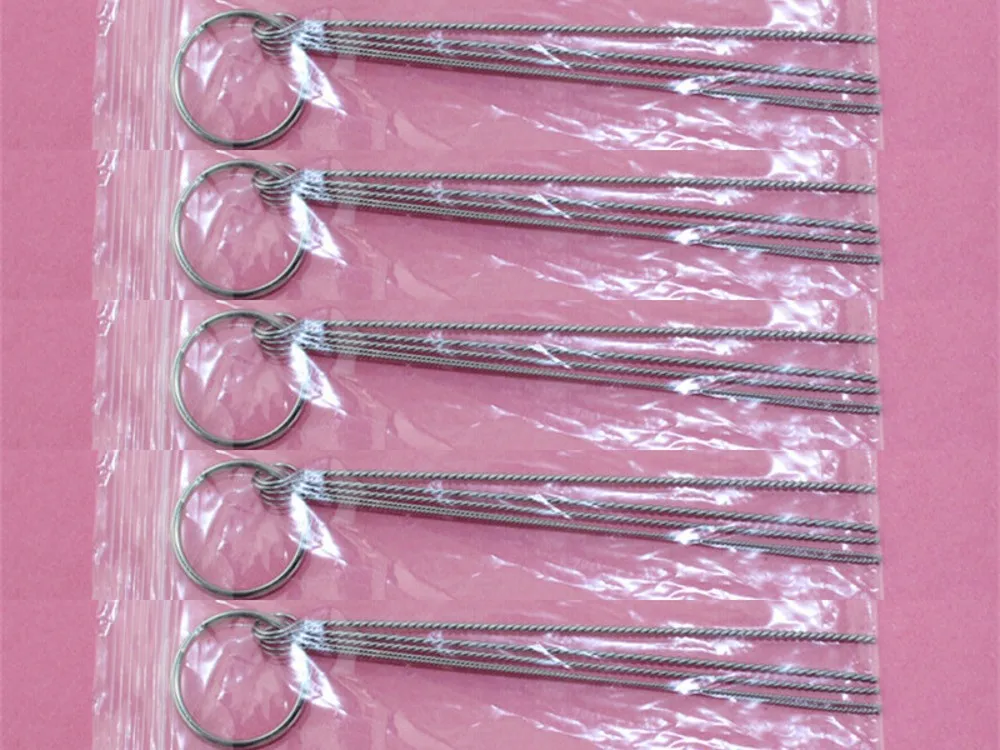 

ABEST 5 Set ABEST Airbrush Wash Cleaning Brush Needle Kit Tool For Iwata Badger Master spray gun