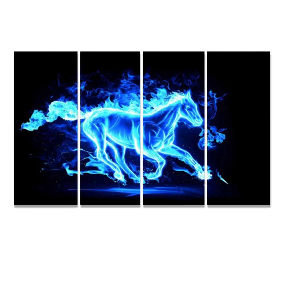 

Framed Modern Painting Picture Prints on Canvas Wall art for Home Office Room Decoration Gift Stretched Ready to Hang