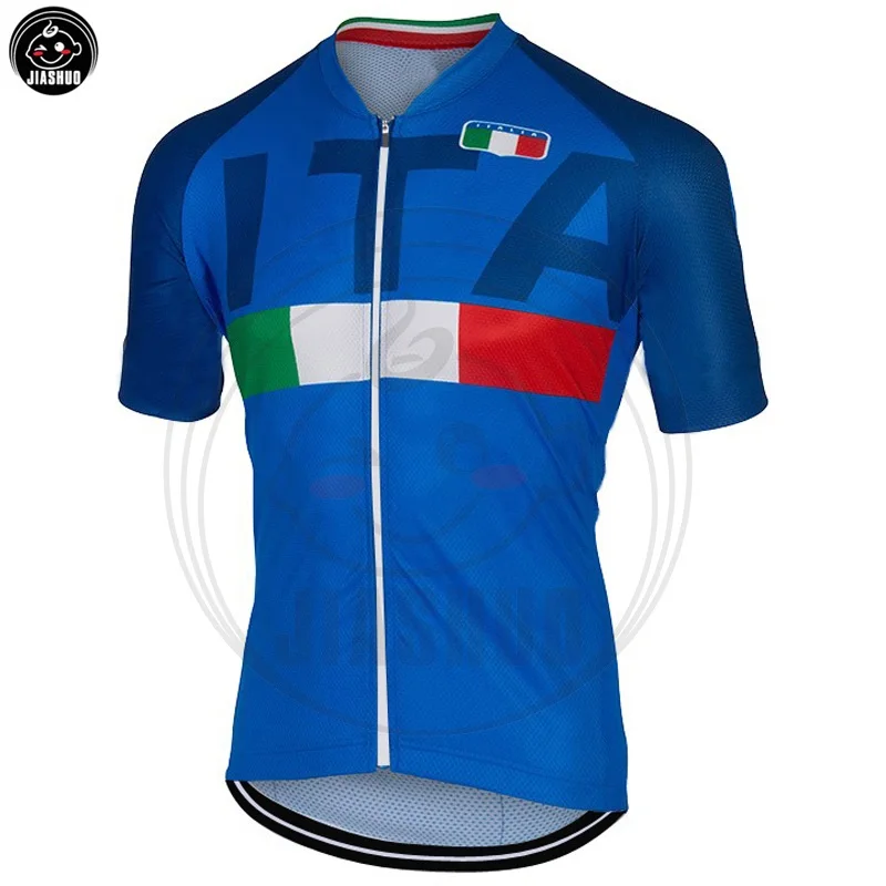 Мульти Италия Классический pro Гонки нация команда велосипед Велоспорт Джерси Топы дышащие индивидуальные Jiashuo - Цвет: SAME TO THE PHOTO