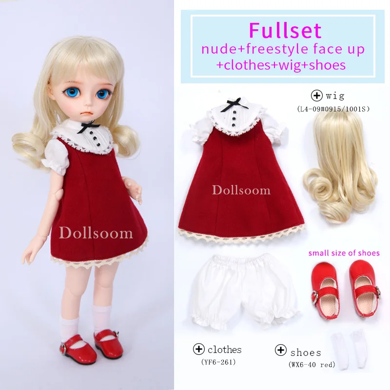 Mabelle Imda 3,0 BJD куклы 1/6 очаровательные высококачественные игрушки для девочек на день рождения Рождественские лучшие подарки Oueneifs - Цвет: Full set in NS aspic