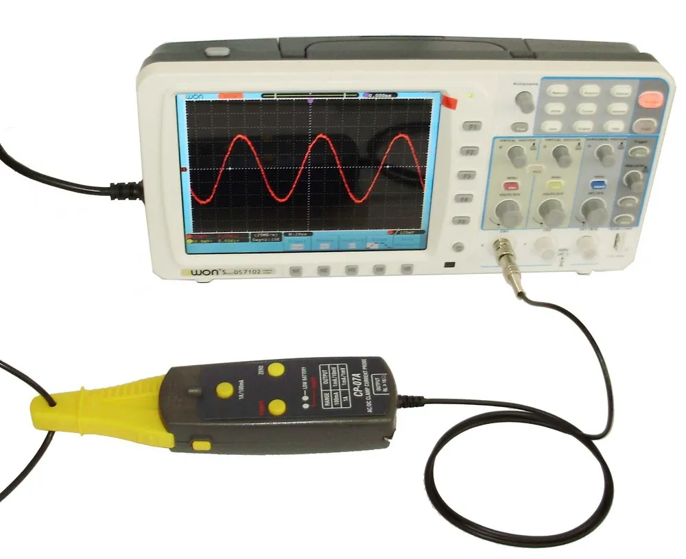 Стандартный зонд с зажимом постоянного/переменного тока|ac current|dc current probeac probe |