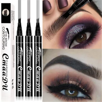 

Natural 3 Colors Eyebrow Pencil Waterproof Eyebrow Tattoo Pen Long-lasting Makeup Cosmetics Microblading Pencil Dropshipping