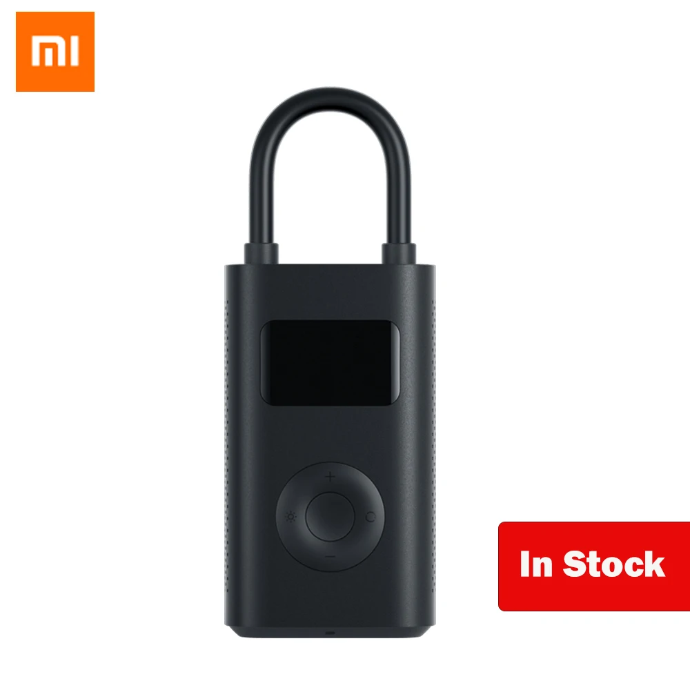 Новинка Xiaomi Mijia портативный умный электрический насос для накачки цифровой