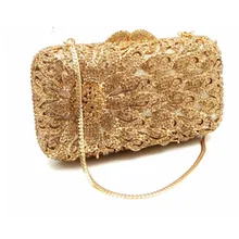 Модный женский клатч, золотистая Женская Коктейльная вечерняя сумка, женская сумка на плечо, женская сумка-мессенджер, клатчи bolsas