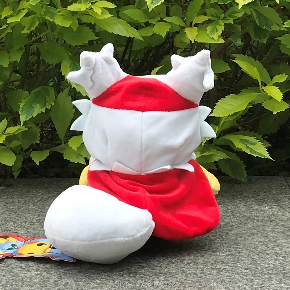 Аниме плюшевая игрушка Пикачу с Delibird костюм мягкие плюшевые животные мягкая