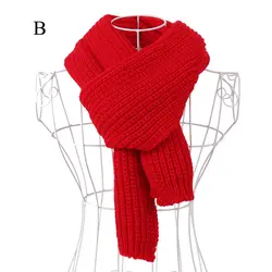 AOLOSHOW мода пряжи нить трикотажные зима теплый длинный шарф для Для женщин ручной работы толстые шарфы мужские сплошной Neckerchielf NL-2201