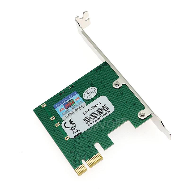 SATA III Порты и разъёмы RAID PCI-e X1 карты 2-Порты и разъёмы SATA III карта с разъемом PCI Express Marvell 88SE9128 Чипсет