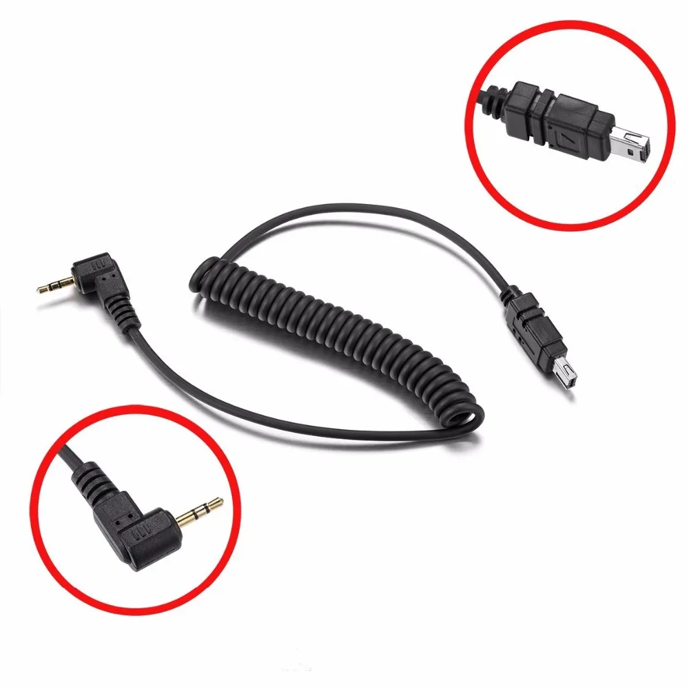LS 2.5/N3 кабель спуска затвора для RW 221 RF 603 MC 36R Nikon D7200 D7100 D7000 D5500 D5300 D5200 D5100 D5000|shutter
