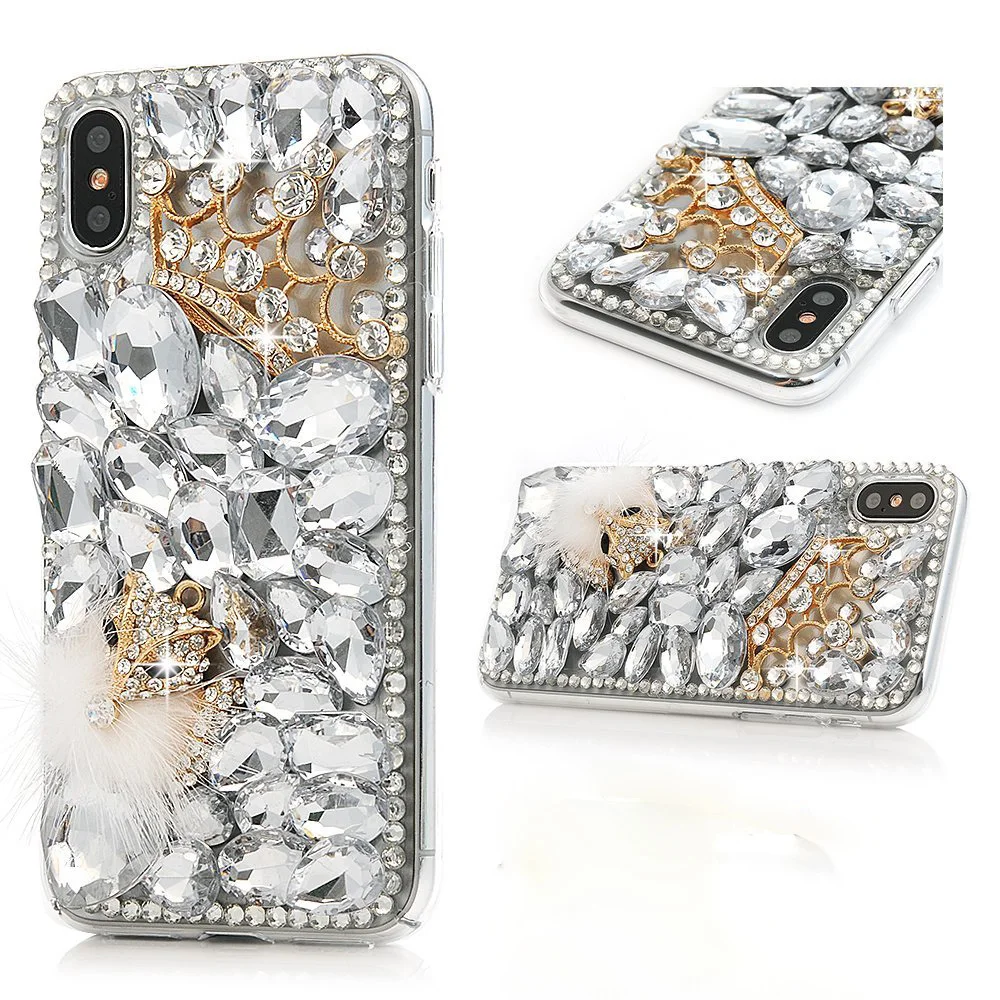

Jewelled Crystal Rhinestone Phone Case for Sony Xperia XA1 XA2 Ultra XZ XP XZ Z3 Z4 Z5 Premium Compact Luxury Diamond Cover Case