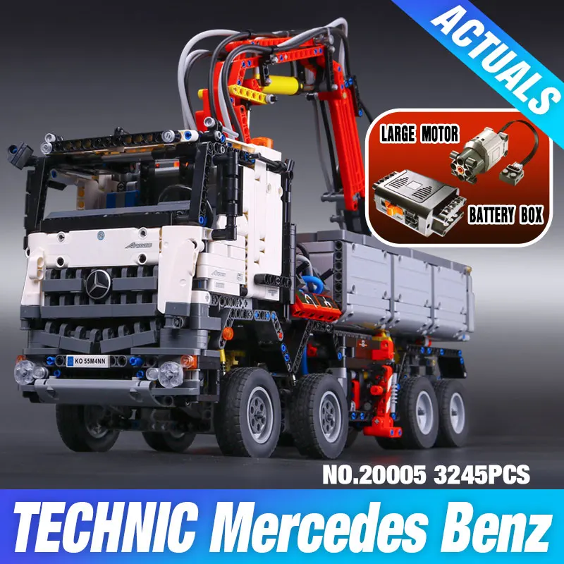 

LEPIN 20005 2793pcs NEW technic series 42023 Arocs Model Building Block Bricks Compatible with Legeod Boys Toy Gift