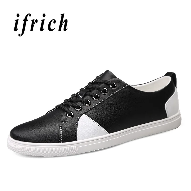 Walking Sport Shoes Mens White Black Skateboard Sneakers Male Comfortable Skateboarding Shoes Man Anti-Slip Skate Shoes Men