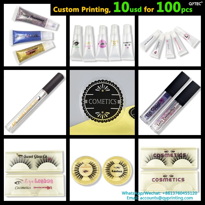 100 шт. прозрачные виниловые наклейки на заказ 35 мм|Канцелярские наклейки| |