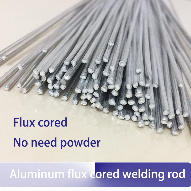 20pcs 200pcs 2mm*50cm flux cored aluminum welding wire No need aluminum