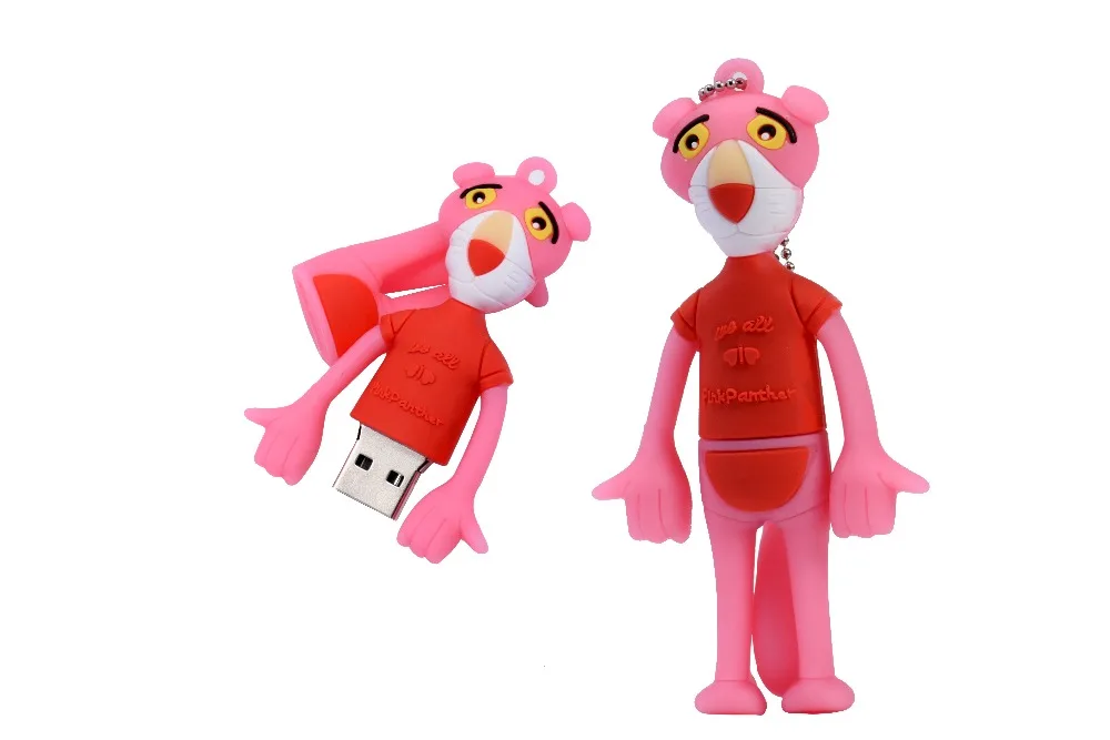 JASTER Looney tung usb флэш-накопитель 32 ГБ Флешка 16 ГБ 8 ГБ 4 ГБ 64 Гб Розовая пантера Мультфильм Горячая животное ручка привод