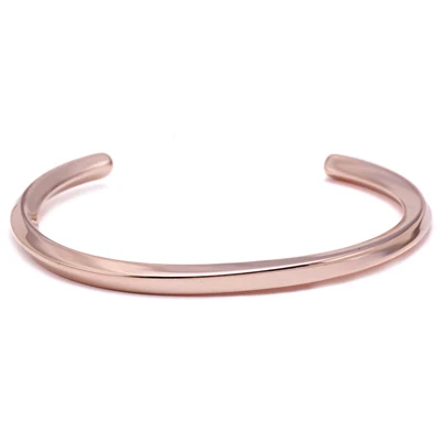 Mcllroy титановый браслет из нержавеющей стали для женщин и мужчин, открывающая манжета, браслеты и браслеты, пара ювелирных изделий, Подарочные Браслеты mujer - Окраска металла: rose gold