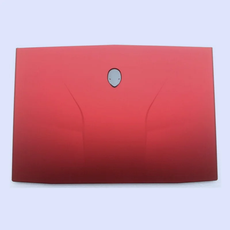 Ноутбук ЖК задняя крышка/передняя рамка/подставка для ног верхняя крышка/Нижняя крышка корпуса дверная Крышка для DELL Alienware M17X R3 R4 17,3 - Цвет: red top cover