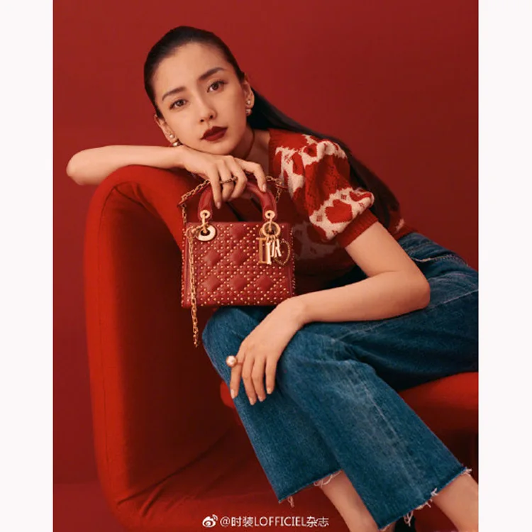 2019 Spring Yang Ying the same v collar red love hook slimming sweater blouse Pullovers Short V-Neck sweater clothes women