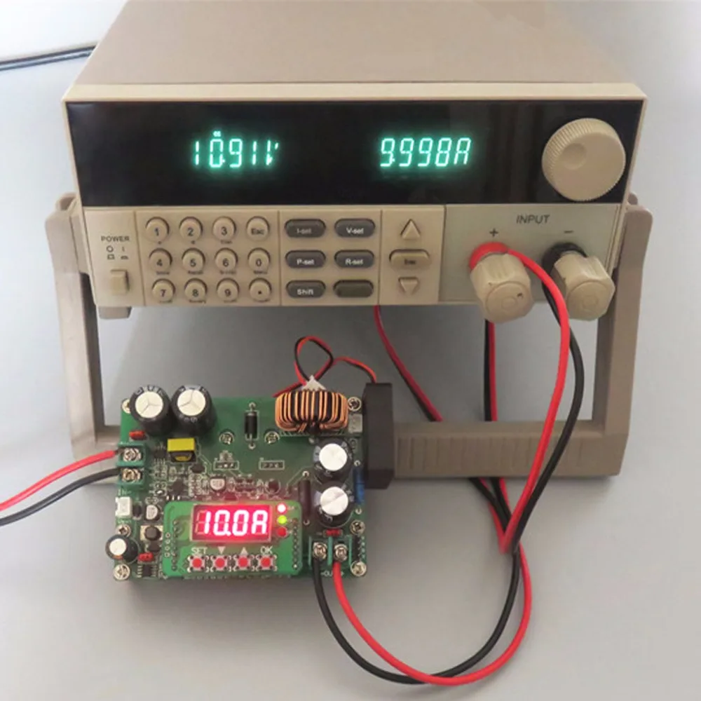 

DC Buck Converter Board Digital Power Supply Module DC10V~75V to 0~60V 12A 720W Buck Converter Au03 Dropship