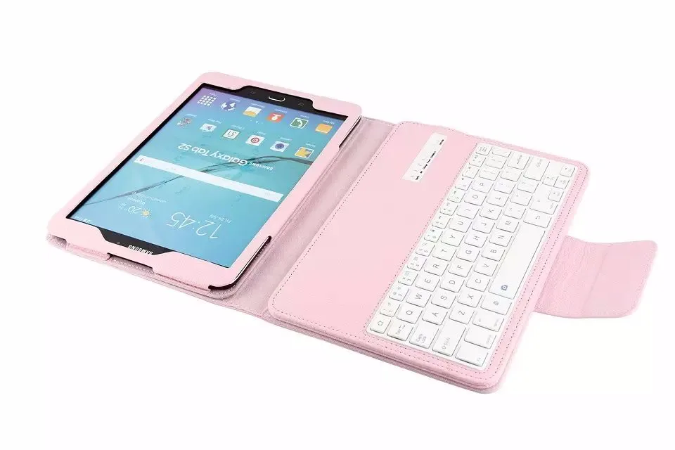 Чехол для samsung GALAXY Tab S2 9,7 T810 T815 T819 Съемный беспроводной Bluetooth клавиатура портфель чехол-книжка+ подарок