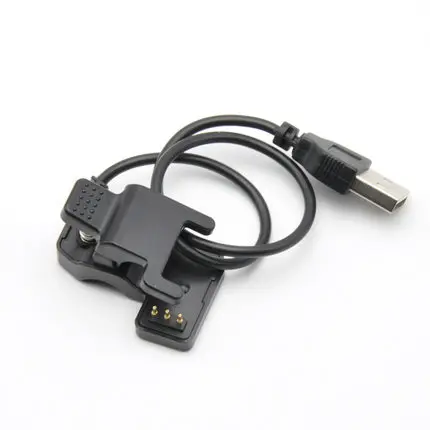 LONGET usb зарядный кабель для WP103/F1/C1/K1/WP102 умный браслет зарядное устройство Шнур замена кабель-переходник для зарядки - Цвет: black