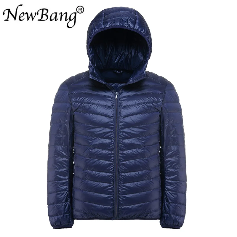 Мужская куртка пуховик NewBang Plus 11XL 10XL 9XL Ультралегкая ветровка парка с перьями