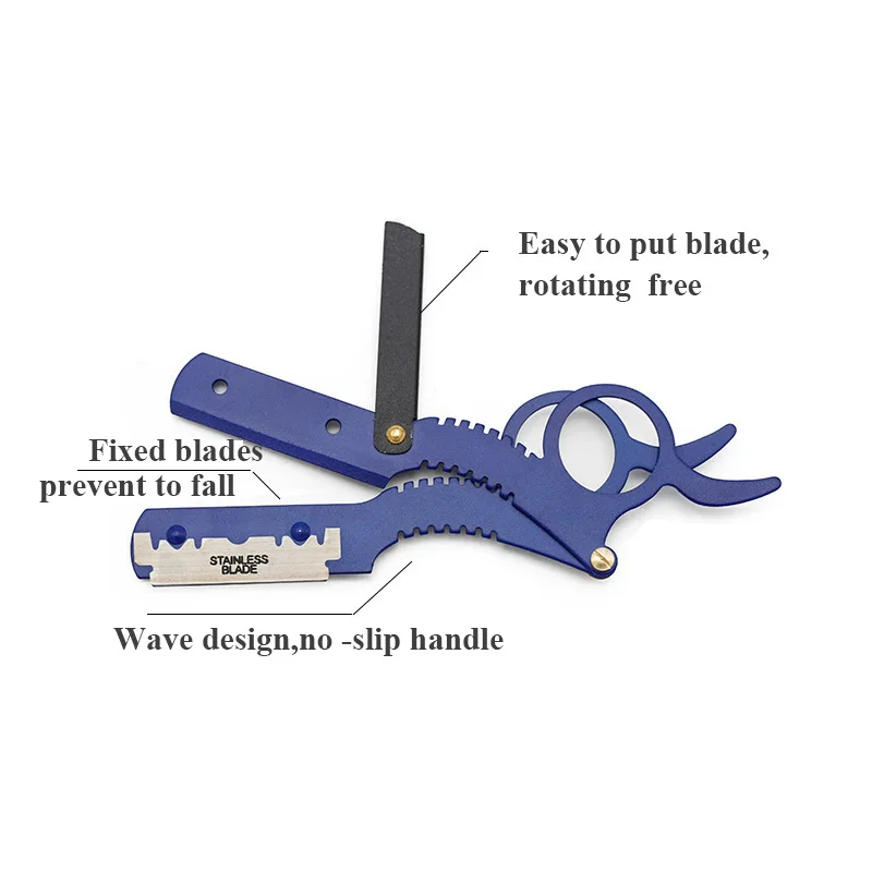 Мужской классический бритва заменяет мужские т бритвенные лезвия для ножей парикмахерские волосы борода отделка для бритья и удаления волос Складная ручная бритва