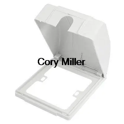 weatherproof electircal enclosure wall plate socket external box