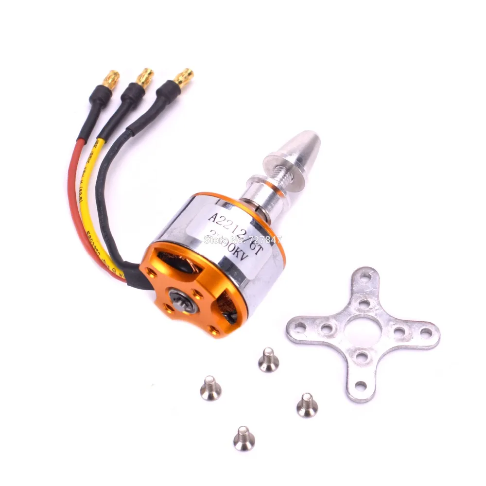 A2212 2212 1400KV/2200 KV бесщеточный двигатель 40A ESC 6035/8060 пропеллер SG90 9G микро сервопривод для радиоуправляемого вертолета с фиксированным крылом