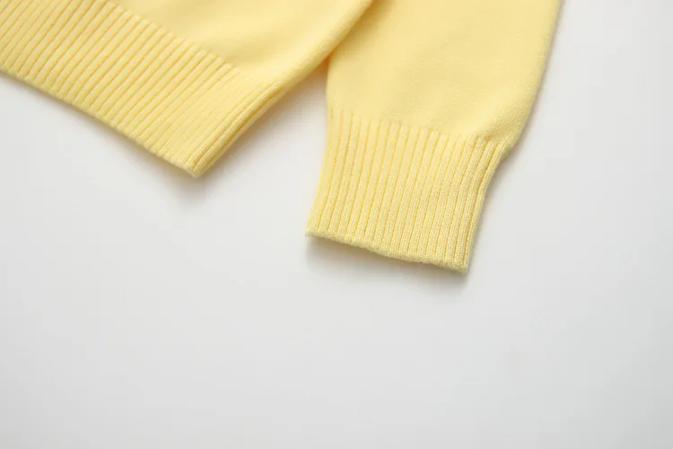 Осенне-зимние свитера для детей 2-5 лет хлопковые свитера для мальчиков и девочек 1019