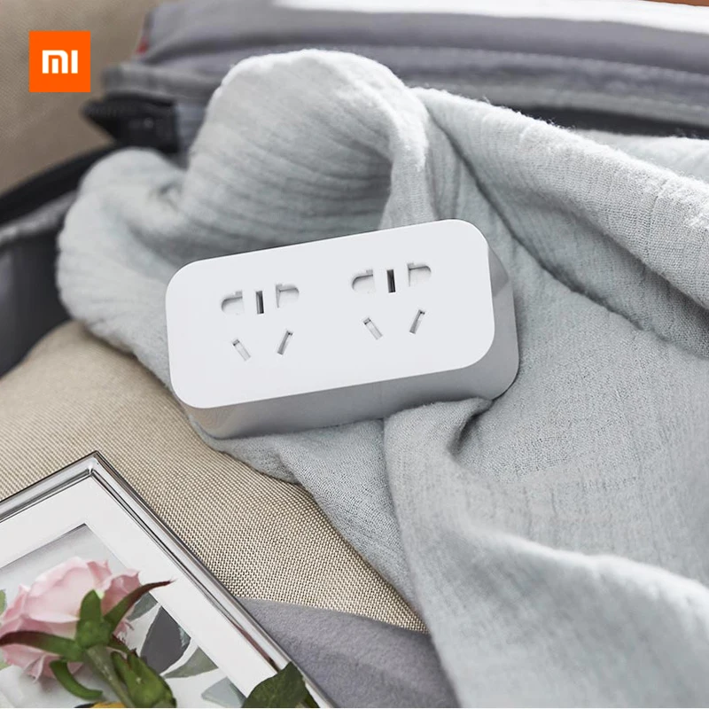 Xiaomi Mijia 5 в 2.1A 2 гнезда 2 USB быстрая зарядка H20 блок питания конвертер портативный штекер Адаптер для путешествий для дома Прямая поставка