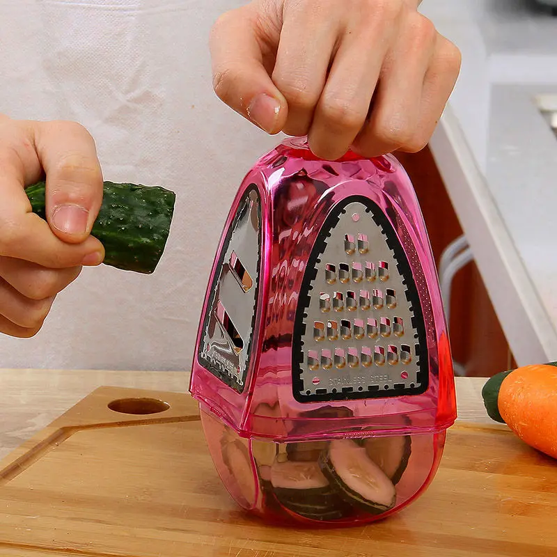 Graters Shredders And Slicers Fruit Vegetable Cutter Potato Carrot Device Flat Coarse Fine Ribbon Kitchen Tools