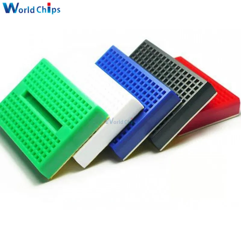 

1PCS SYB-170 6 Colors Mini Solderless Breadboard Prototype Experiment Test Protoboard 170 Tie-Points For Arduino Shield