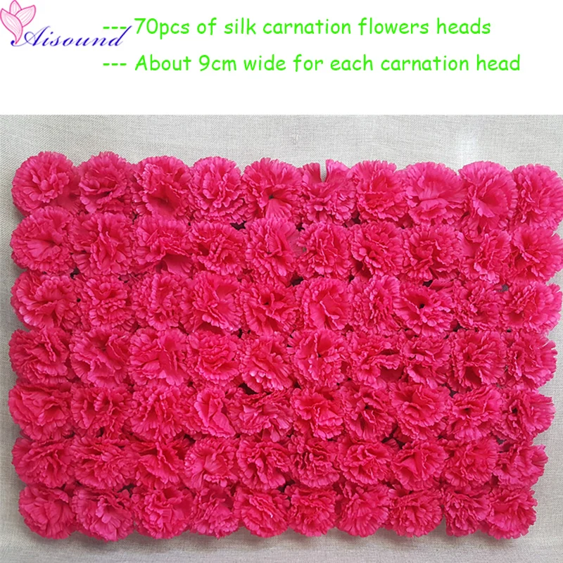 Crimson wedding decoration flower