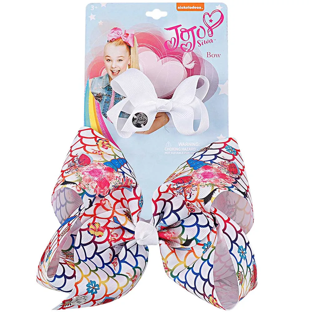 

2 Pieces/set Mermaid Knot Jumbo Bow With Hair Clip For Kids Girls Handmade Plain Ribbon Ribbon Bow Hairgrips Hair Accessories